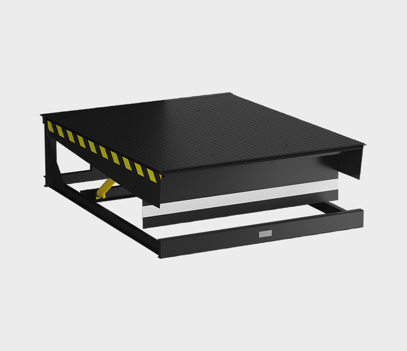 สะพานปรับระดับโหลดสินค้ารุ่นไฟฟ้าพร้อมลิฟท์ยืด