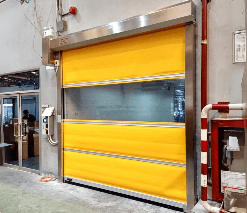 GLAXTIC® Roll Up - ประตูม้วนผ้าใบ