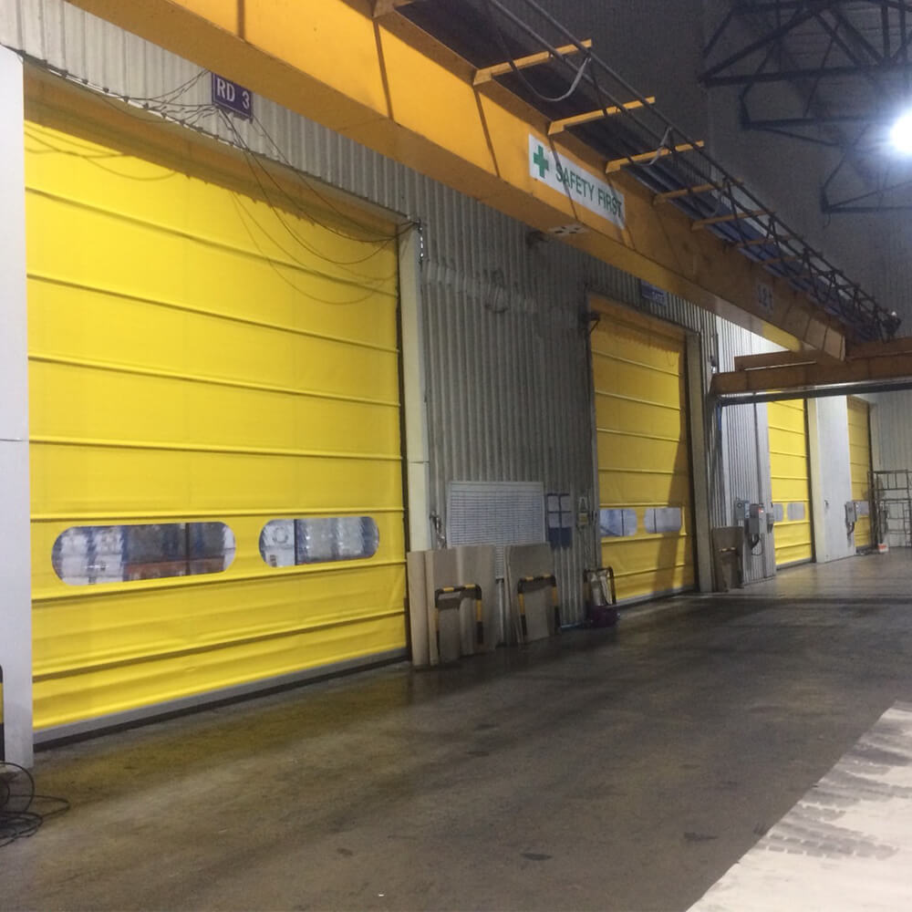 ติดตั้งประตูอัตโนมัติความเร็วสูง ประตูไฮสปีด – โรงงานน้ำตาลมิตรผล